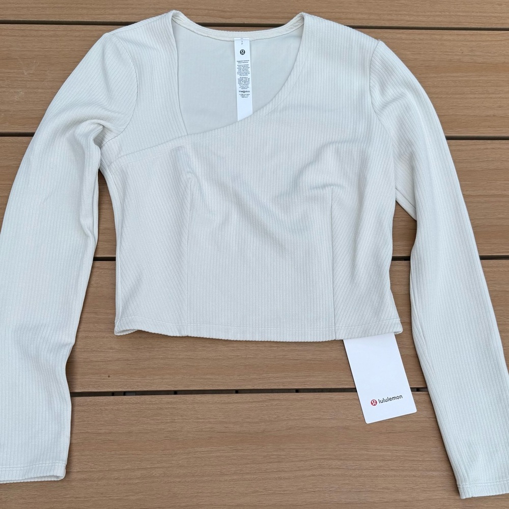 Lululemon Softstream Asymmetrical Long-Sleeve Shirt